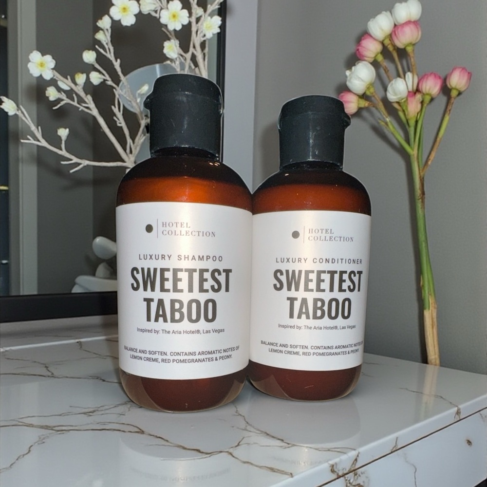 Hotel Collection Sweetest Taboo Shampoo & Conditioner - Black and Brown